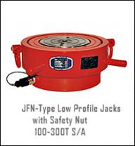 JFN-Type Low Profile Jacks with Safety Nut 100-300 SA